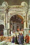 Fra Carnevale Presentation of the Virgin in the Temple painting